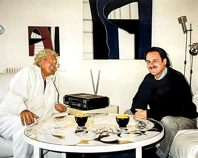 Andres Furger und Hans Erni