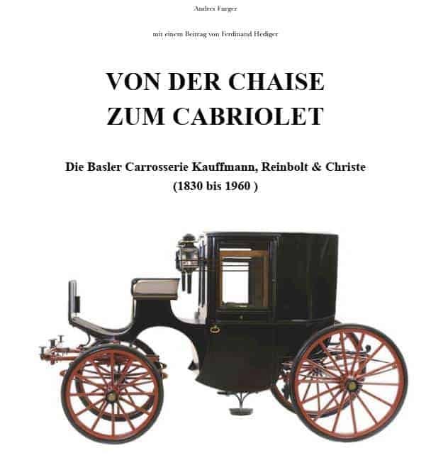 Von der Chaise zum Cabriolet
