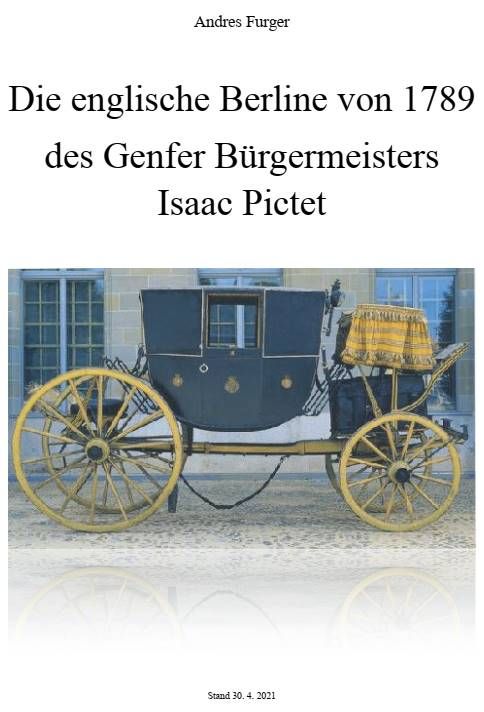 Die englische Berline von 1789