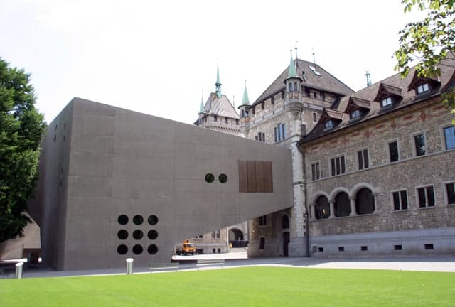 Andres Furger Nationalmuseum Erweiterungsplanung Landesmuseum-Schloss Zürich
