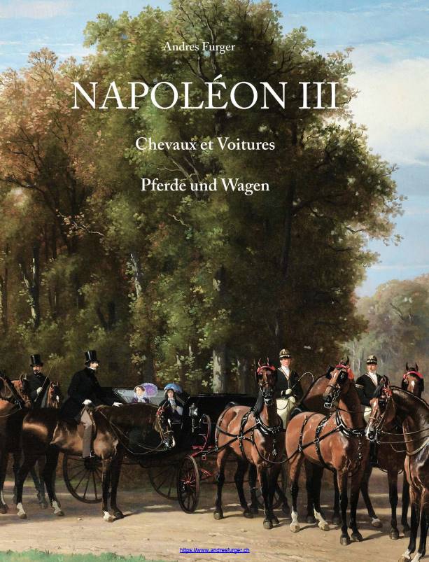 Andres Furger page de garde - Chevaux et Voitures sous Napoléon III