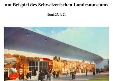 PDF: Zeitgeschichte sammeln am Beispiel des Schweizerischen Landesmuseums