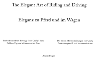 PDF: Eleganz zu Pferd und im Wagen – Die besten Pferdezeichnungen von Crafty